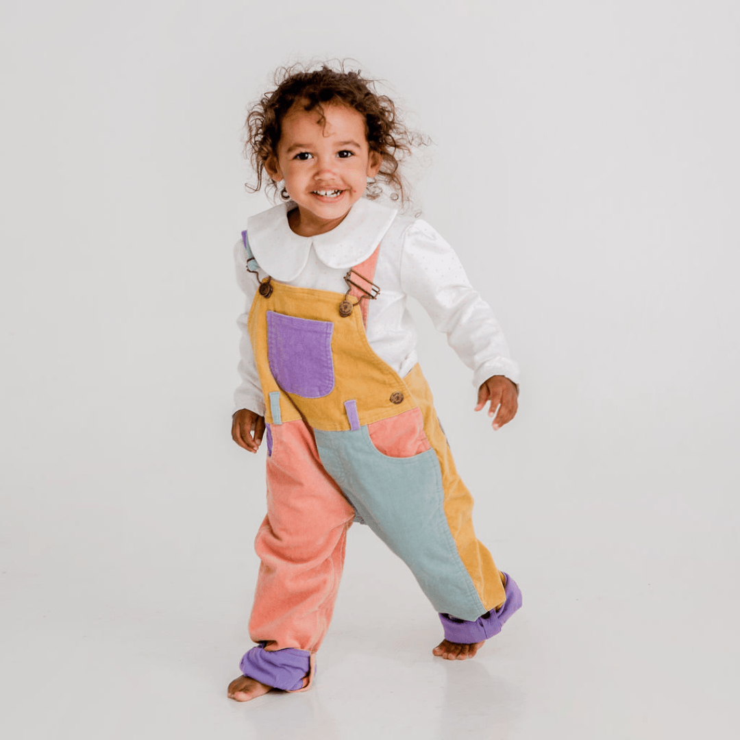 Meet the Patchworks Our Most Sustainable Dungarees Yet! Dotty