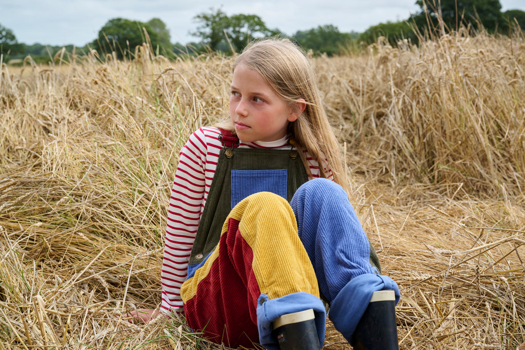 Patchwork Dungarees - Bring on the Colour!