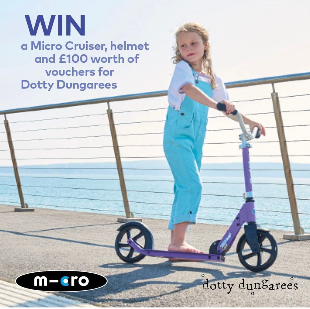 We have teamed up with Micro Scooters for one helluva giveaway! - Dotty Dungarees Ltd