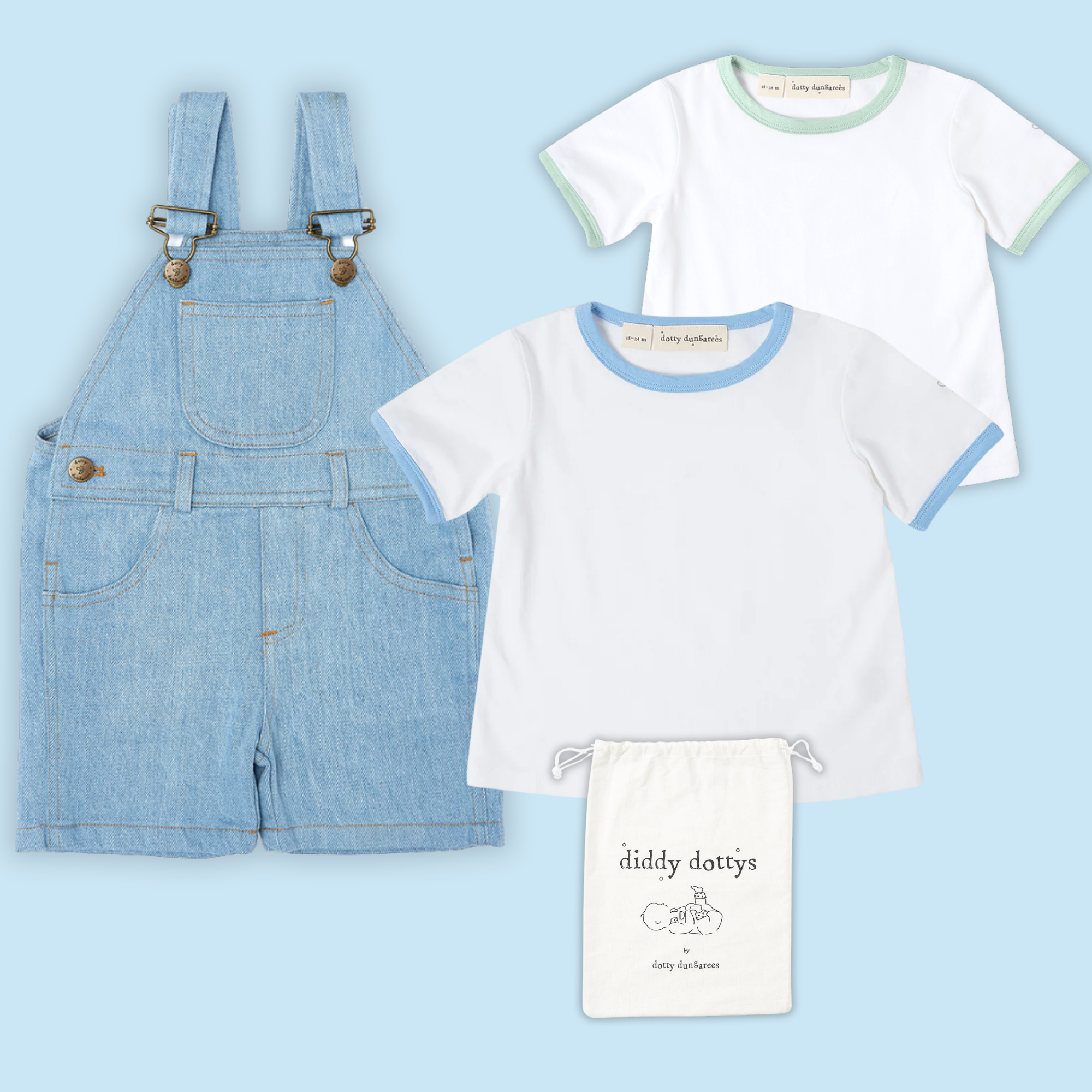 Exclusive Dotty Dungarees Bundles – Dotty Dungarees Ltd