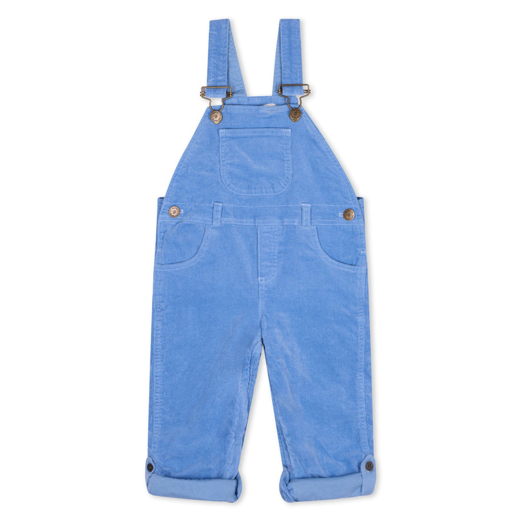 Blue Corduroy Dungarees - Dotty Dungarees 