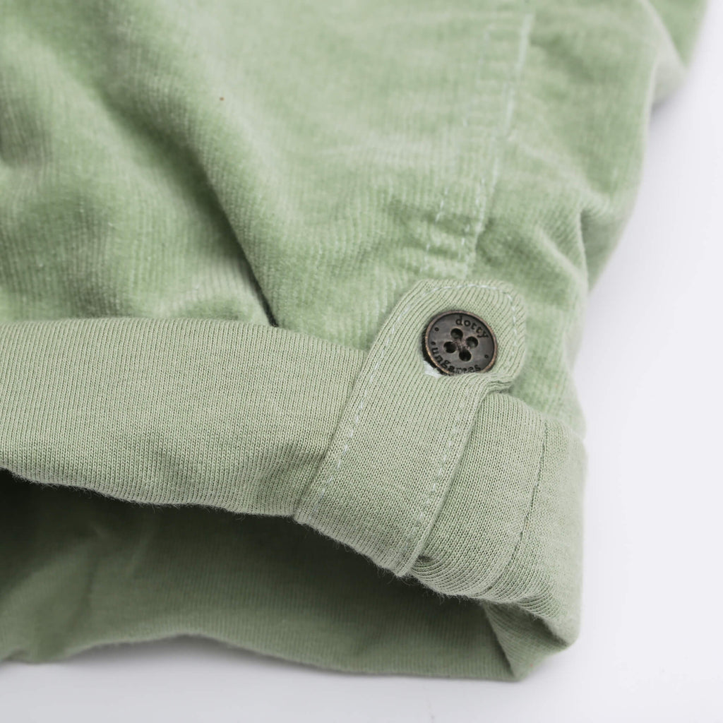 Green Corduroy Dungarees - Dotty Dungarees