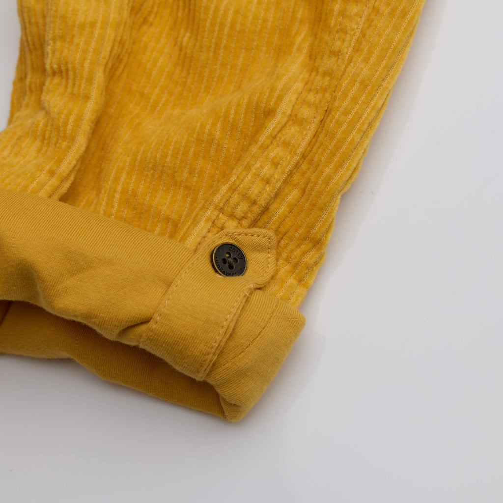 Ochre Chunky Cord Dungarees - Dotty Dungarees Ltd