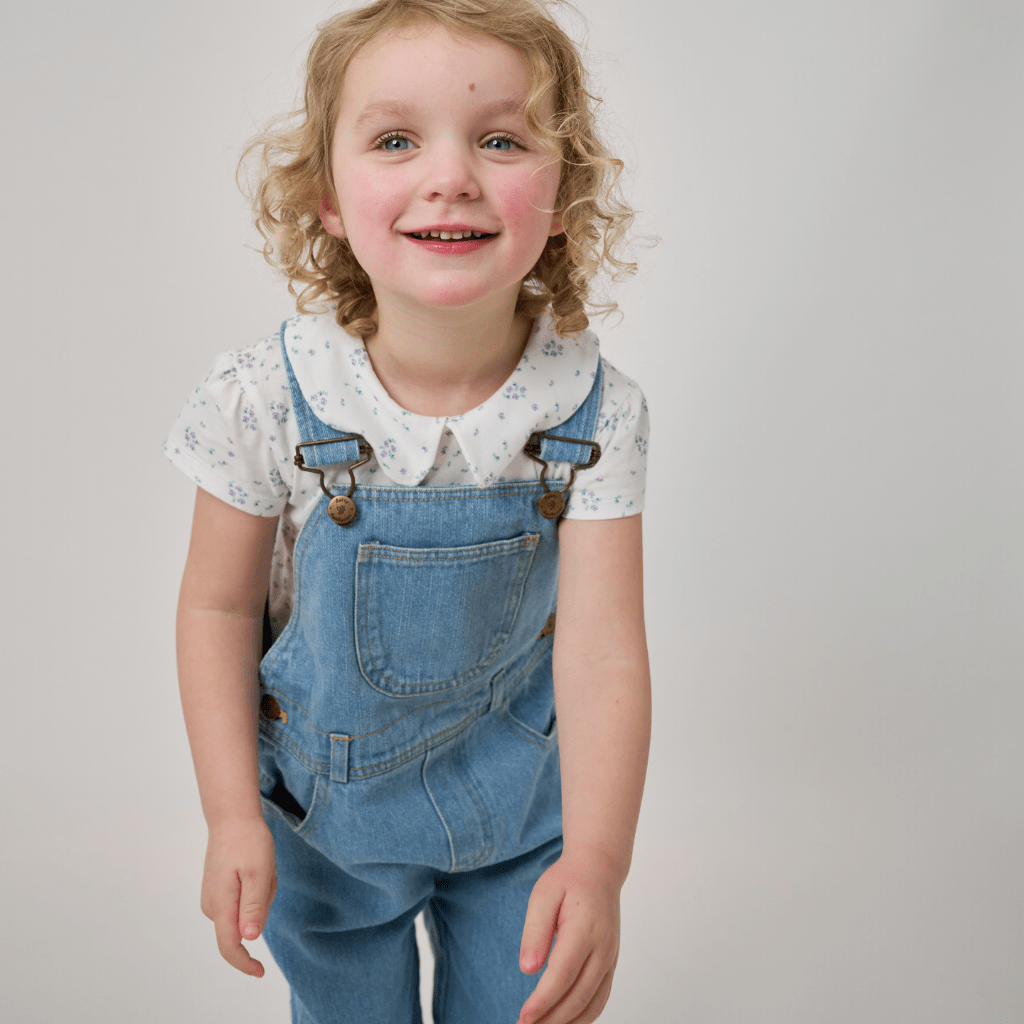 Pale Denim Dungarees - Dotty Dungarees Ltd