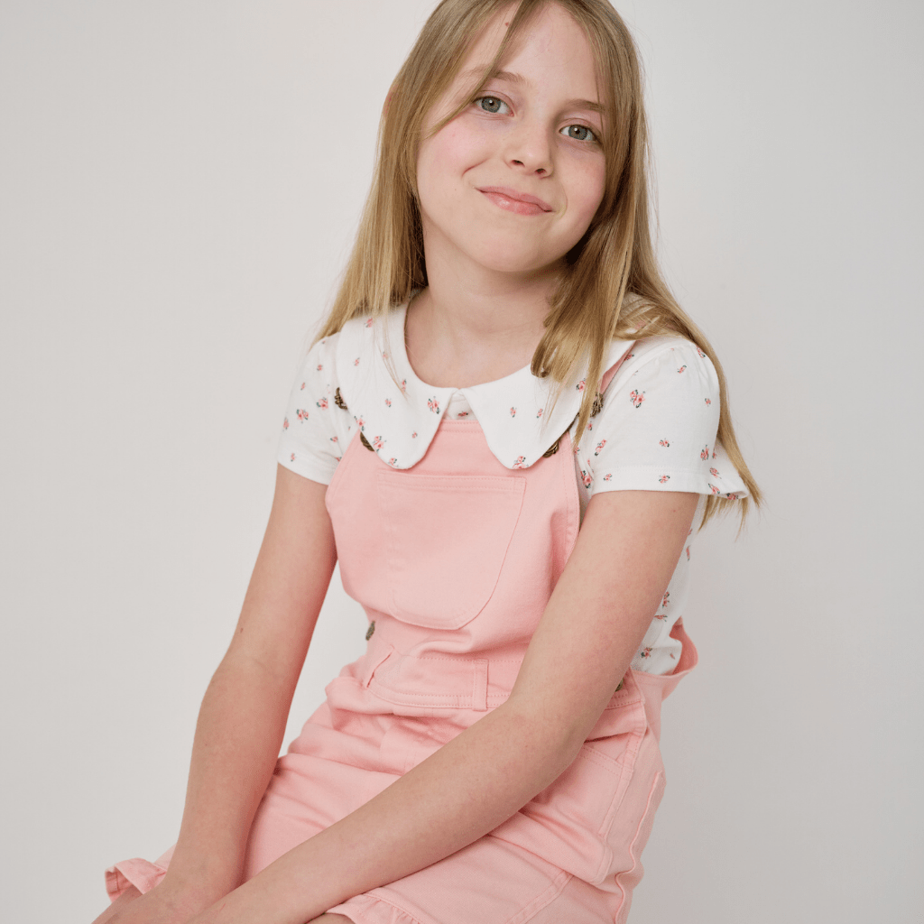 Pink Frill Shorts - Dotty Dungarees Ltd