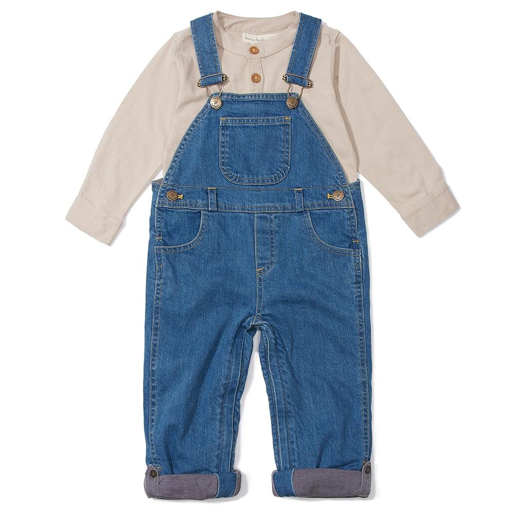 Maxi Top - Sand - Dotty Dungarees Ltd