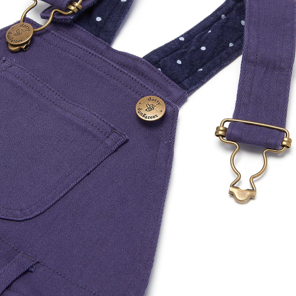 Midnight Blue Denim Dress - Dotty Dungarees Ltd