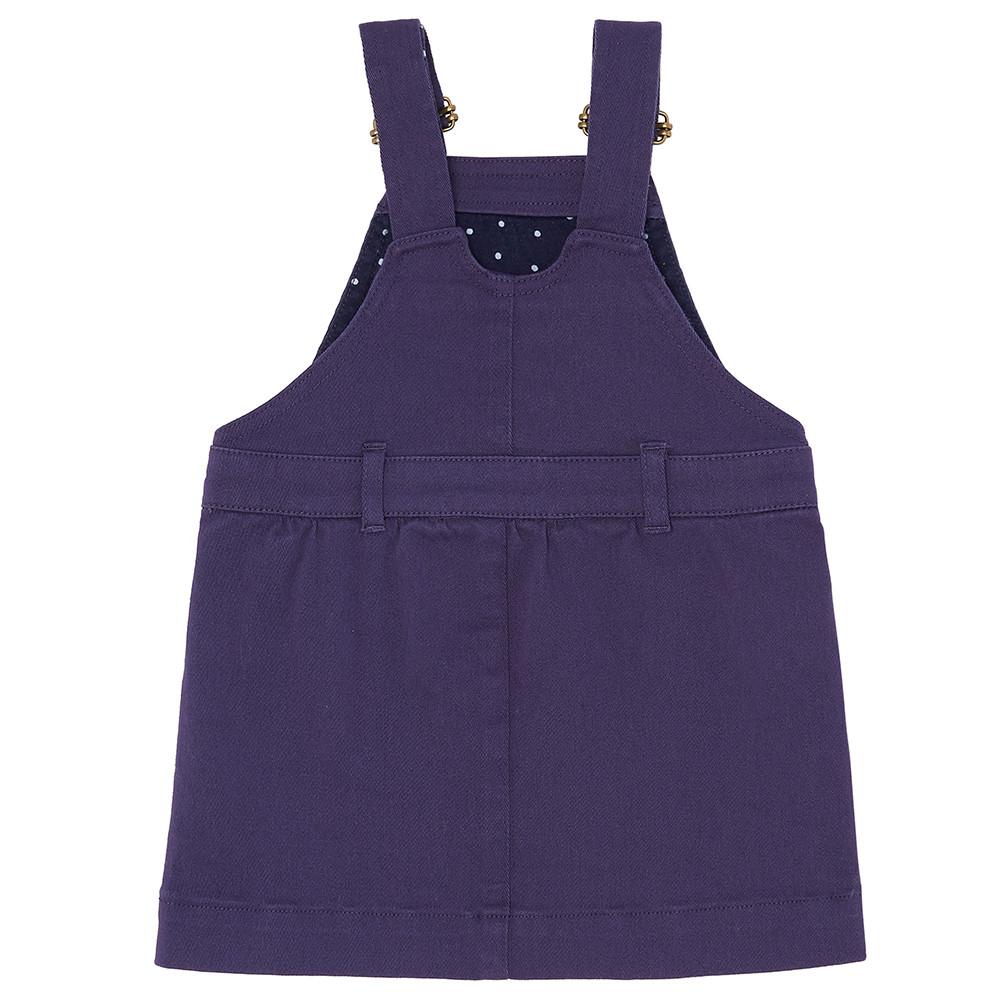 Midnight Blue Denim Dress - Dotty Dungarees Ltd