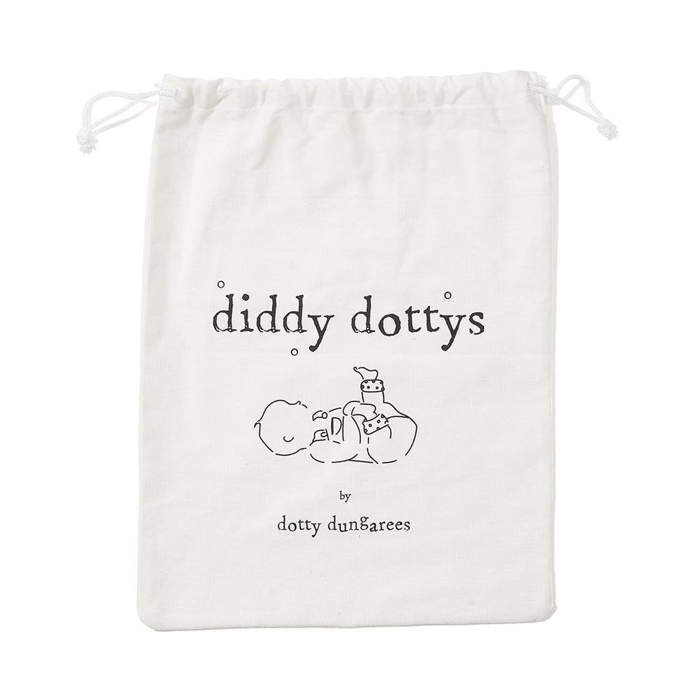 Navy Diddy Dungarees - Dotty Dungarees Ltd