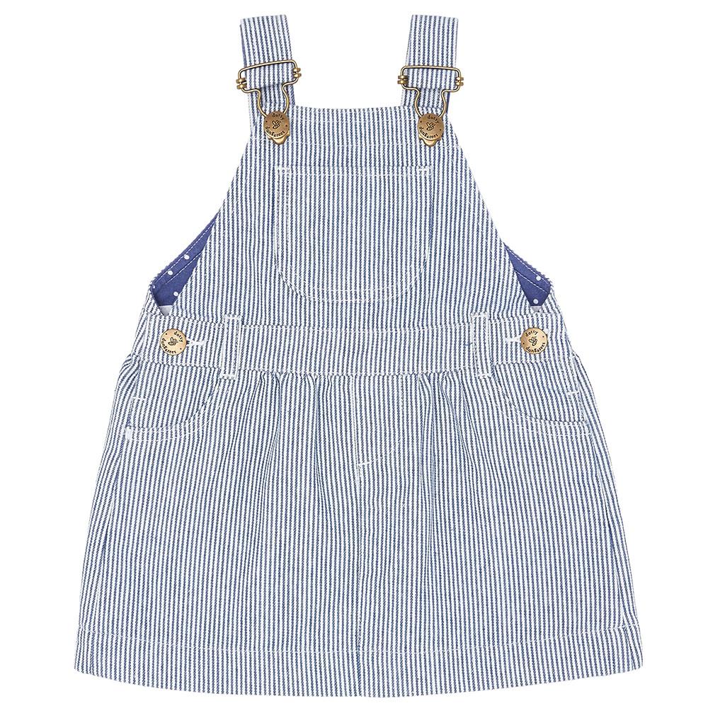 Otto Stripe Dress - Dotty Dungarees Ltd