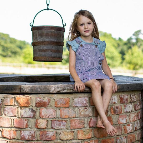 Otto Stripe Dress - Dotty Dungarees Ltd