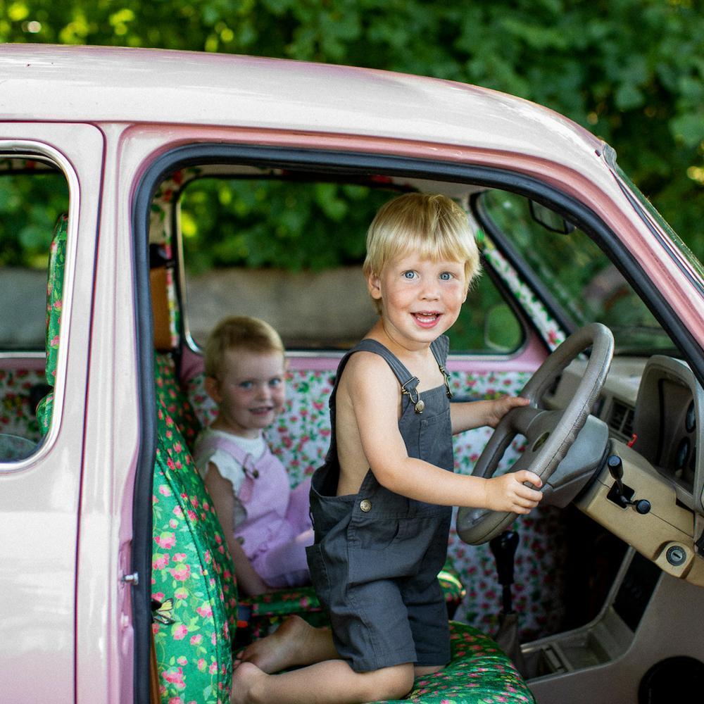 Pebble Cotton Shorts - Dotty Dungarees Ltd